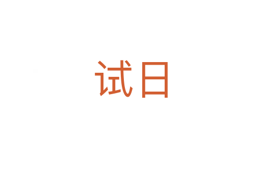 试日